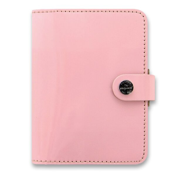 Kapesní diář Filofax The Original A7 světle růžový