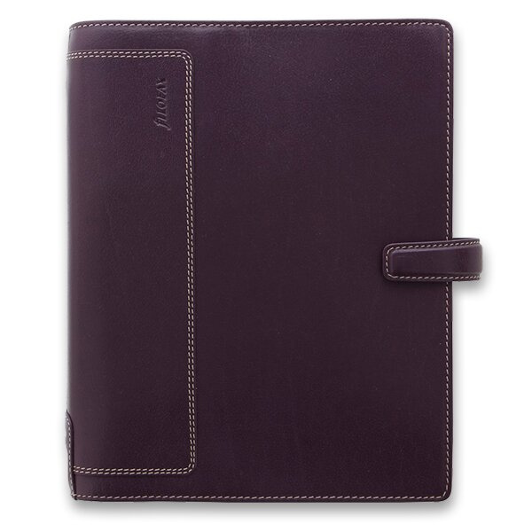 Diář A5 Filofax Holborn fialový