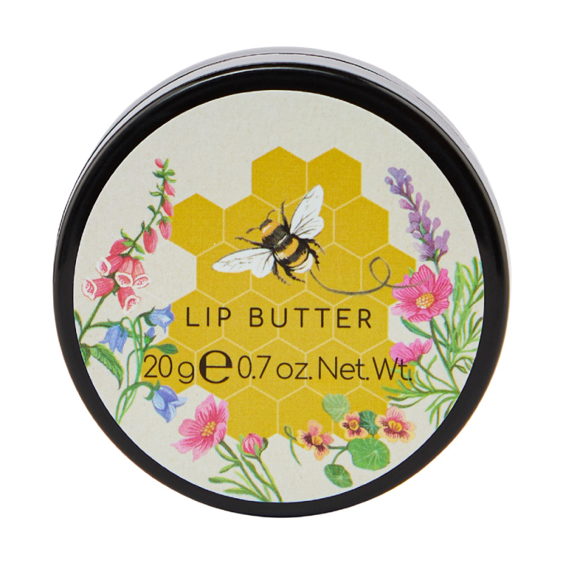 Heathcote & Ivory Busy Bees Máslo na rty Med 20 g