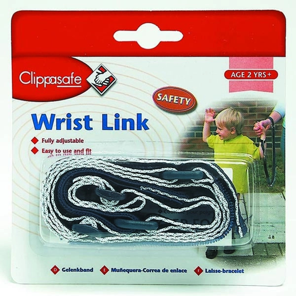 Clippasafe Vodítko na ruku pro dítě modrá