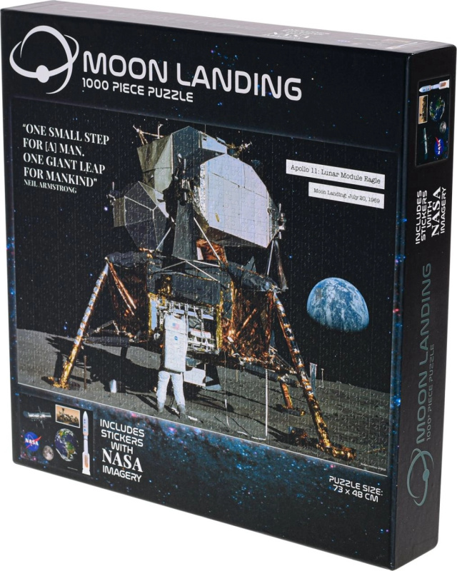 NASA Přistání na Měsíci 1000 dílků