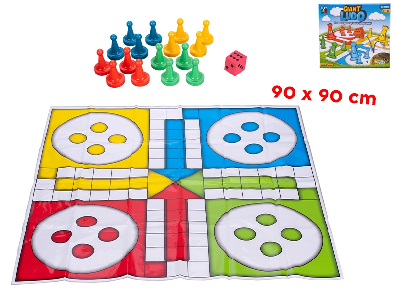 Člověče, nezlob se! XXL rodinná stolní hra 90×90 cm