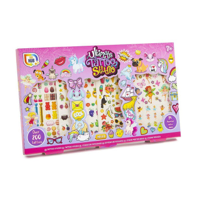 Tetovací sada pro děti The Ultimate růžové