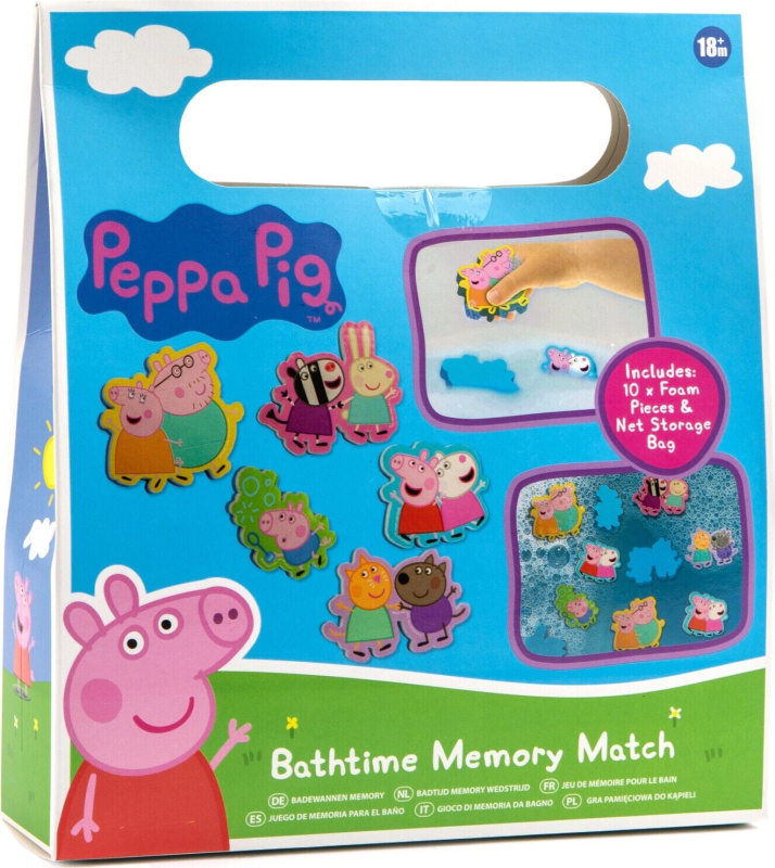 Popron.cz PEPPA PIG - Paměťová hra do koupele