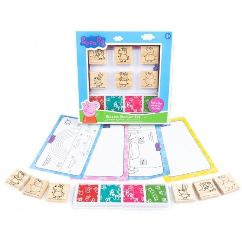 Dřevěná razítka Prasátko Peppa