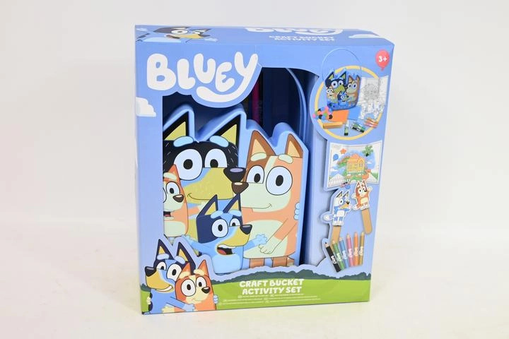 Kreativní sada Bluey v kyblíku