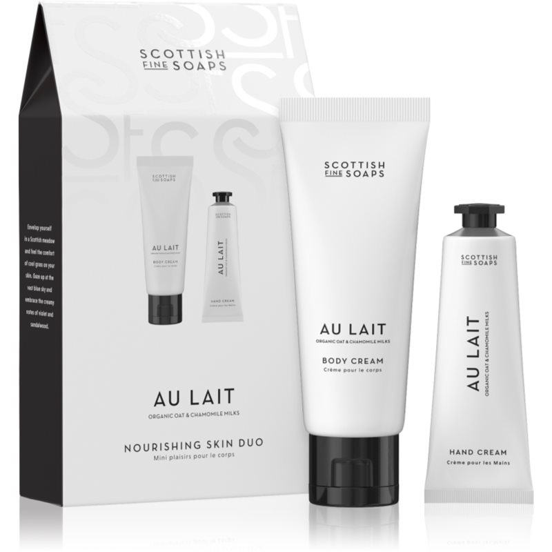 Scottish Fine Soaps Au Lait Sada péče o tělo 2 ks