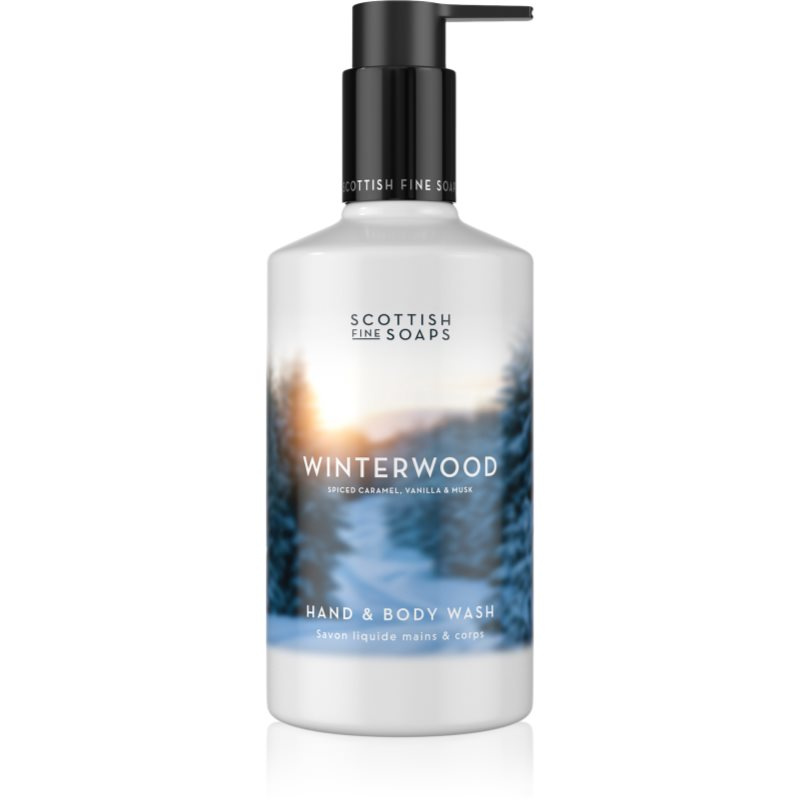 Scottish Fine Soaps Winterwood Tekuté mýdlo na ruce i tělo 300 ml