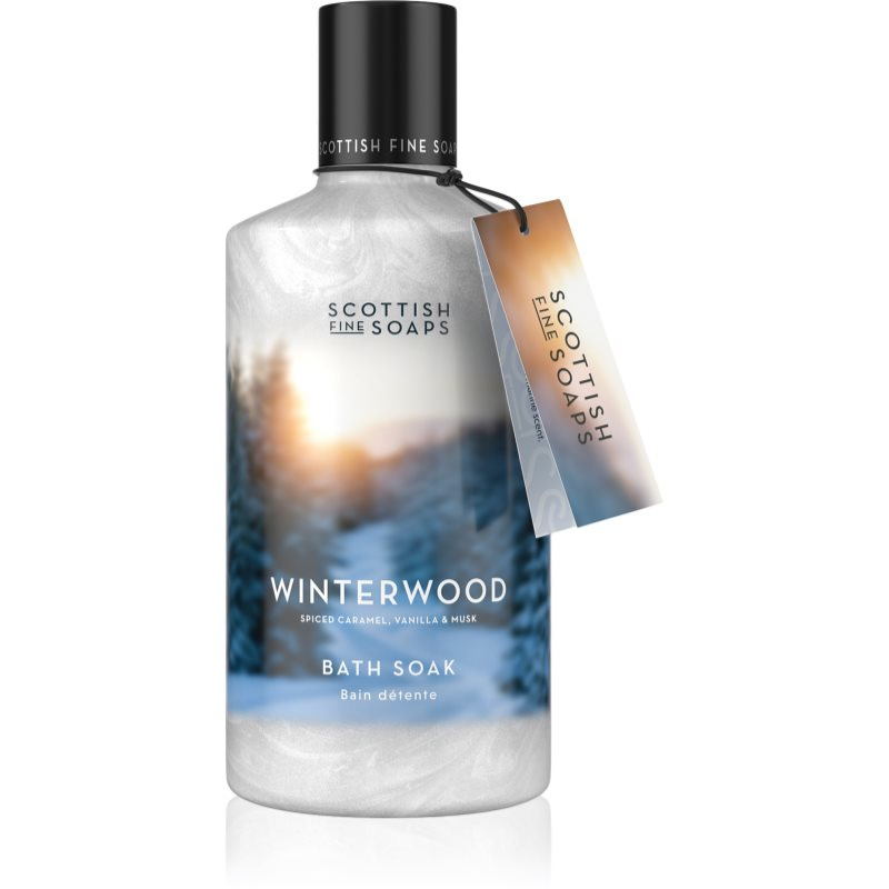 Scottish Fine Soaps Winterwood Pěna do koupele se třpytkami 300 ml