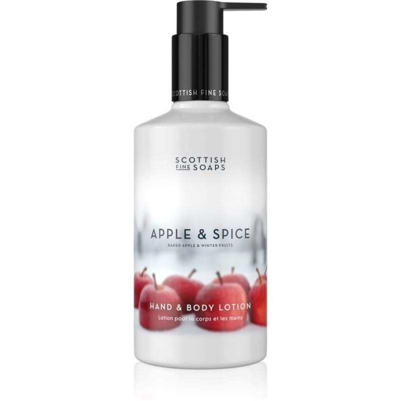 Scottish Fine Soaps Apple & Spice Mléko na ruce i tělo 300 ml