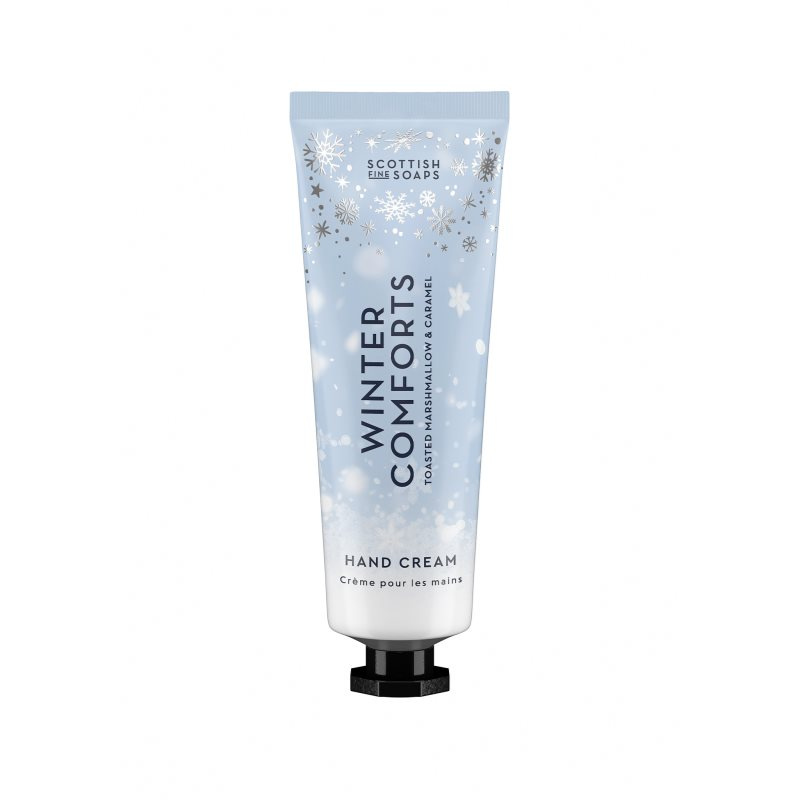 Scottish Fine Soaps Winter Comforts krém na ruce vůně Toasted Marshmallow & Caramel 30 ml
