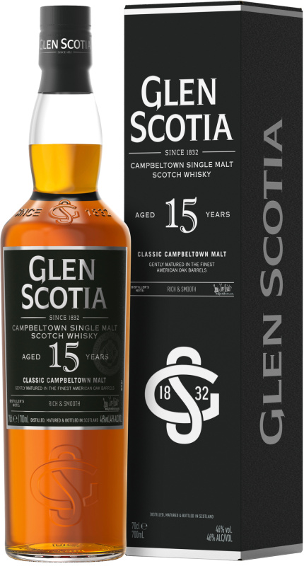 Glen Scotia 15 letá 46% 0,7l