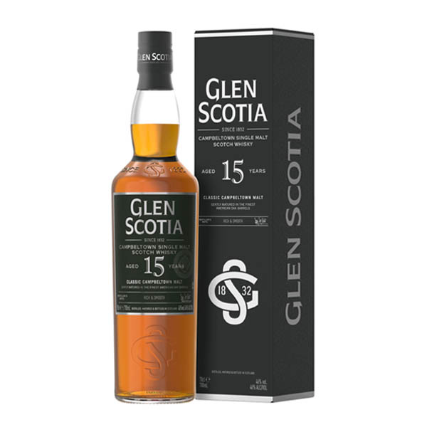Glen Scotia 15 letá 46% 0,7l