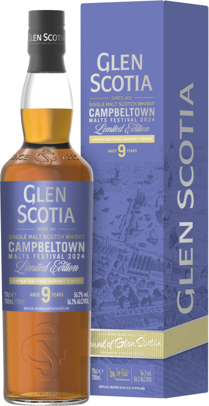 Glen Scotia 9 letá Festival Release 2024 56,2% 0,7l