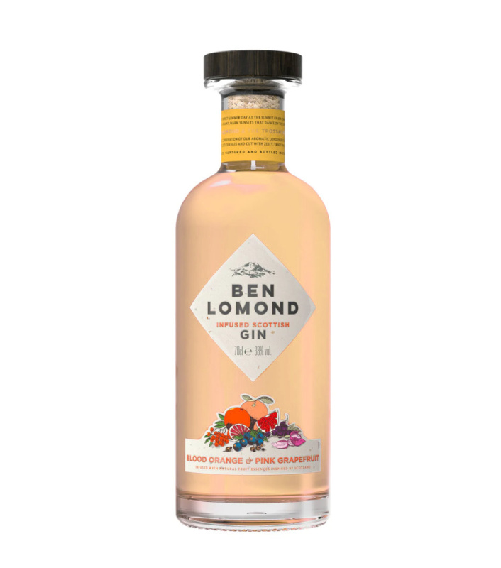 Ben Lomond Gin Blood Orange 38% 0,7l (holá lahev)