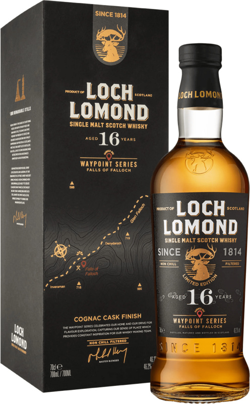 Loch Lomond 16 letá Waypoint Series Falls of Falloch 46,2% 0,7l