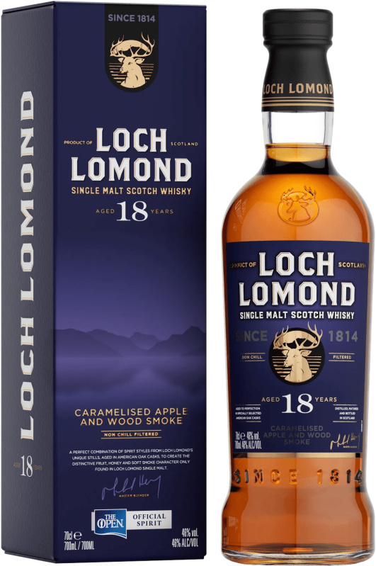 Loch Lomond 18 letá v kartónku 46% 0,7l
