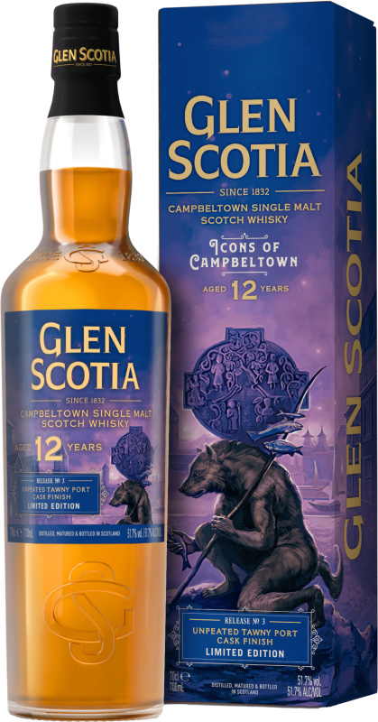 Glen Scotia 12 letá Icons of Campbeltown Release No.3 57,1% 0,7l