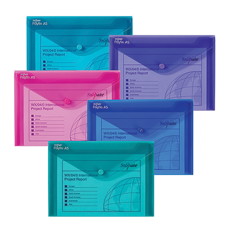 Spisové desky Snopake DL druk TIM 25 ME - mix barev