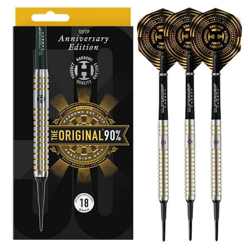 Šipky Harrows Original 90% 50th Anniversary Edition softip 18 g