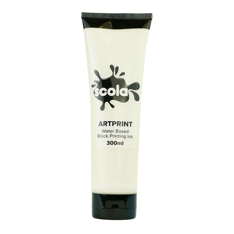 SCOLA Tiskařská barva 300ml - bílá