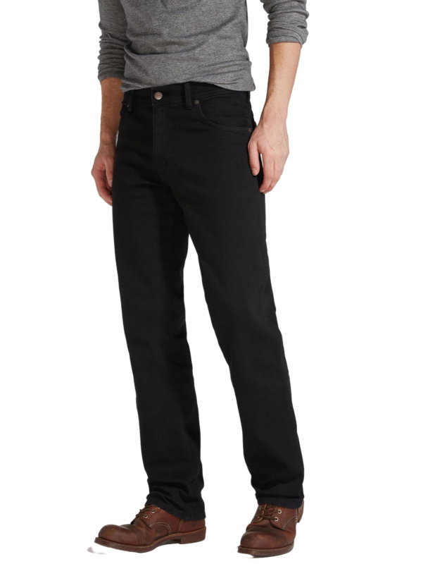 Pánské džíny WRANGLER Texas černé-33/36
