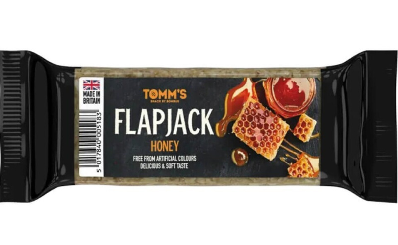 TOMM´S Tyčinka Flapjack 100 g Příchuť: Med