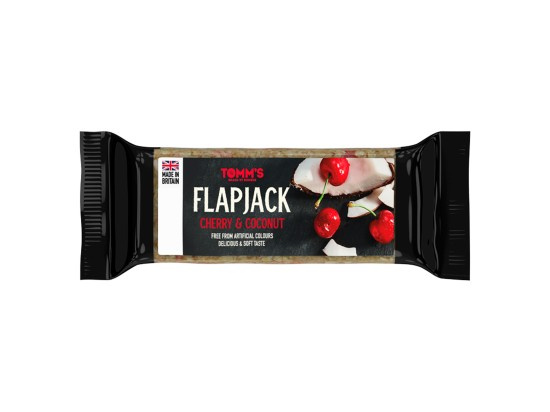 TOMM´S Tyčinka Flapjack 100 g Příchuť: Višeň/Kokos
