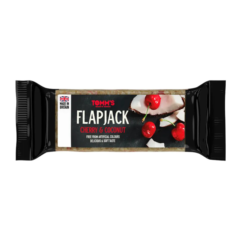 TOMM´S Tyčinka Flapjack 100 g Příchuť: Višeň/Kokos