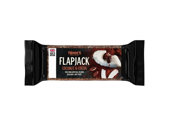 TOMM´S Tyčinka Flapjack 100 g Příchuť: Kokos/Kakao