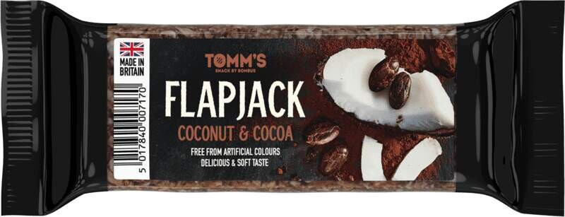TOMM´S Tyčinka Flapjack 100 g Příchuť: Kokos/Kakao