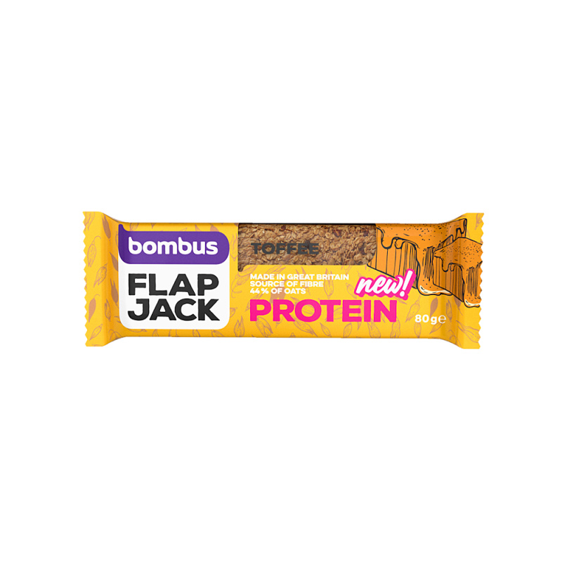 Bombus Flap Jack Protein 80 g - Toffee