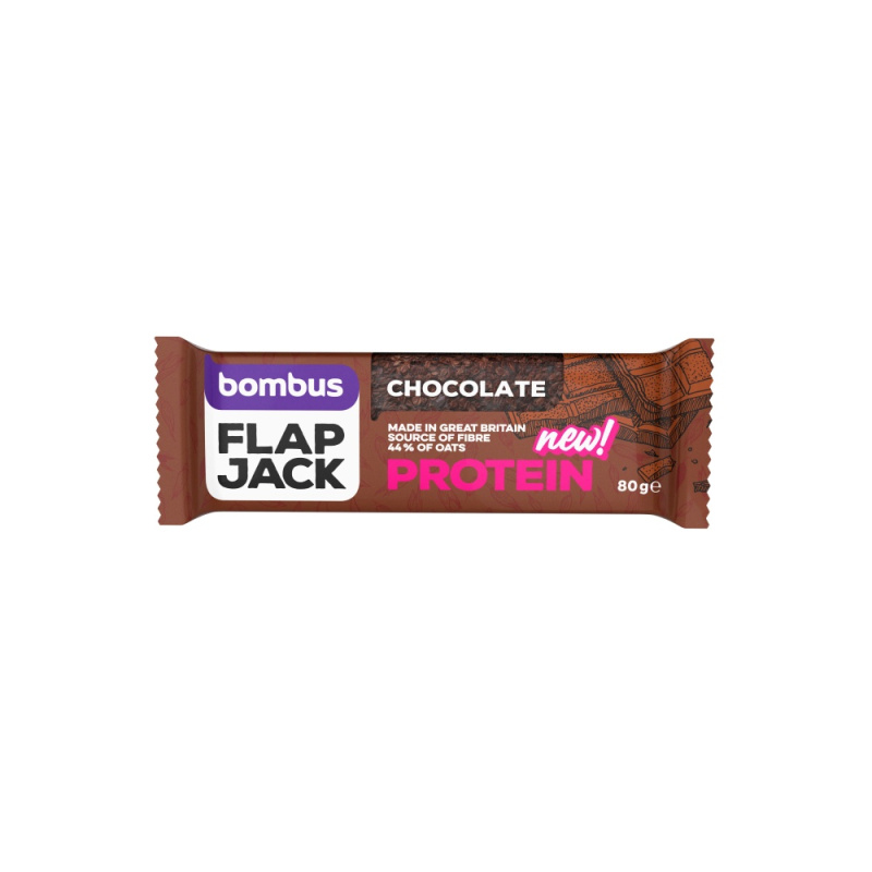 Bombus Flap Jack Protein 80 g - Chocolate