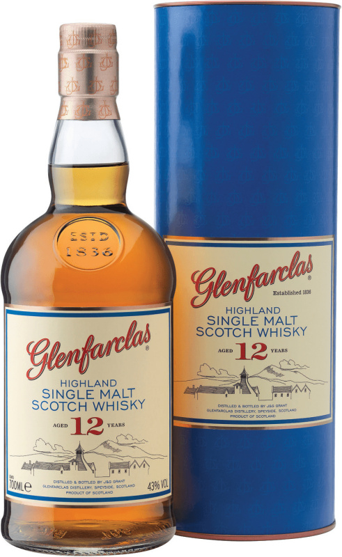 Glenfarclas 12 letá 43% 0,7l