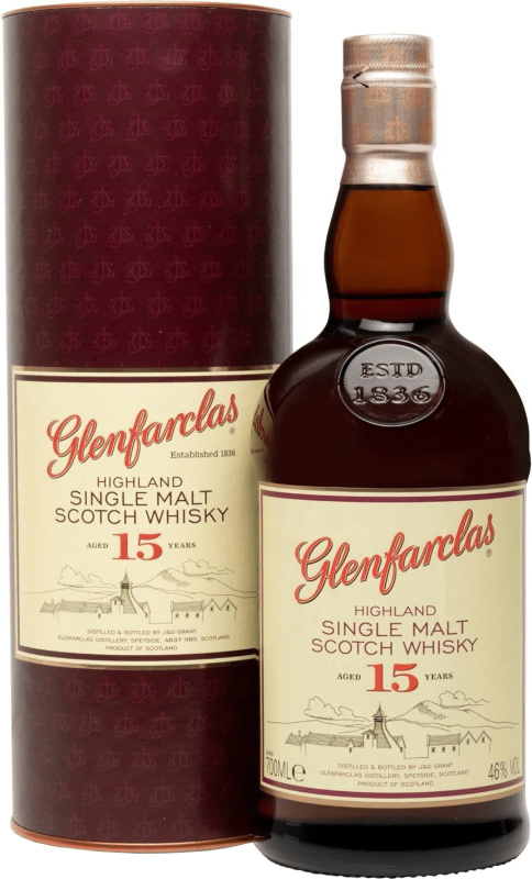 Glenfarclas 15 letá 46% 0,7l