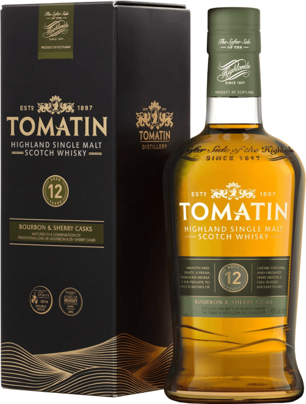 Tomatin 12 letá 1l 43%