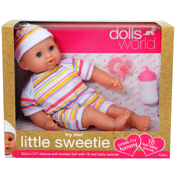 Dolls World - Panenka little sweetie 30 cm