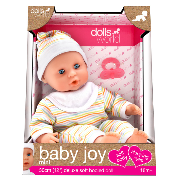 Dolls World - Panenka mini baby joy 30 cm