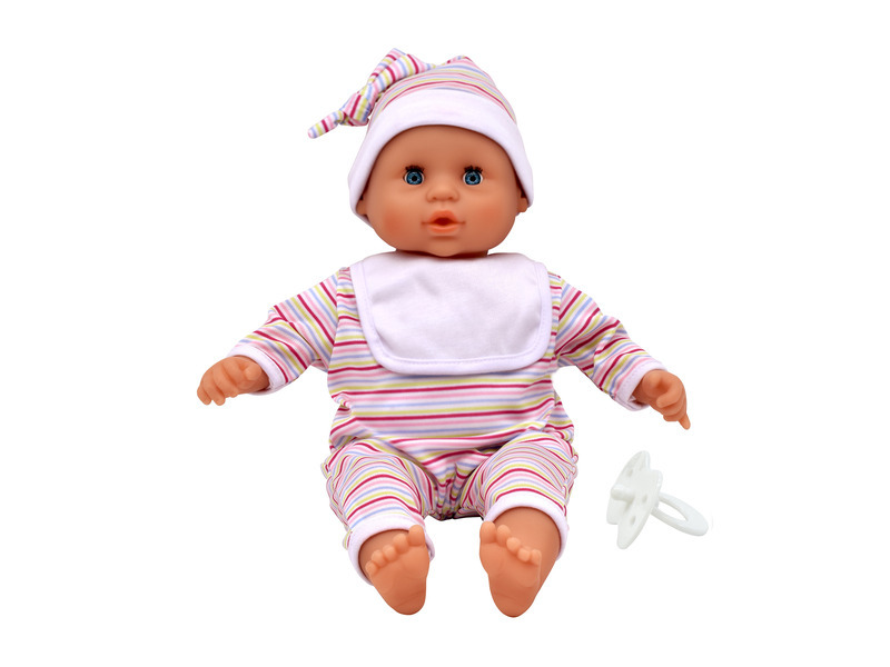 Plyšák, Baby Babble, 38 cm, vydává zvuk, tělíčko z pytlíku na fazole