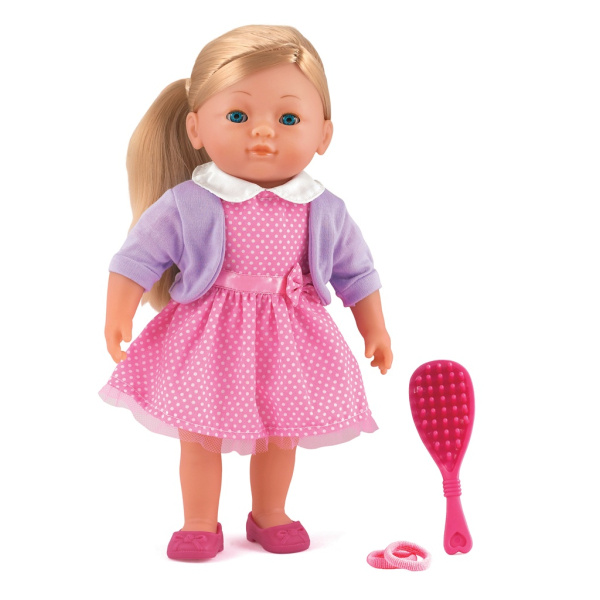 Dolls World - Módní panenka Elizabeth blondýnka s doplňky 36 cm