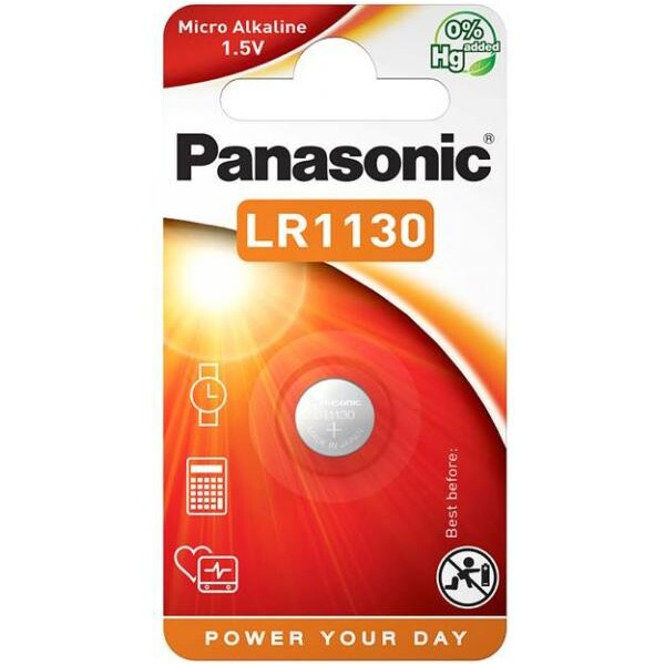 Panasonic LR1130 alkalická mikro baterie (1ks)