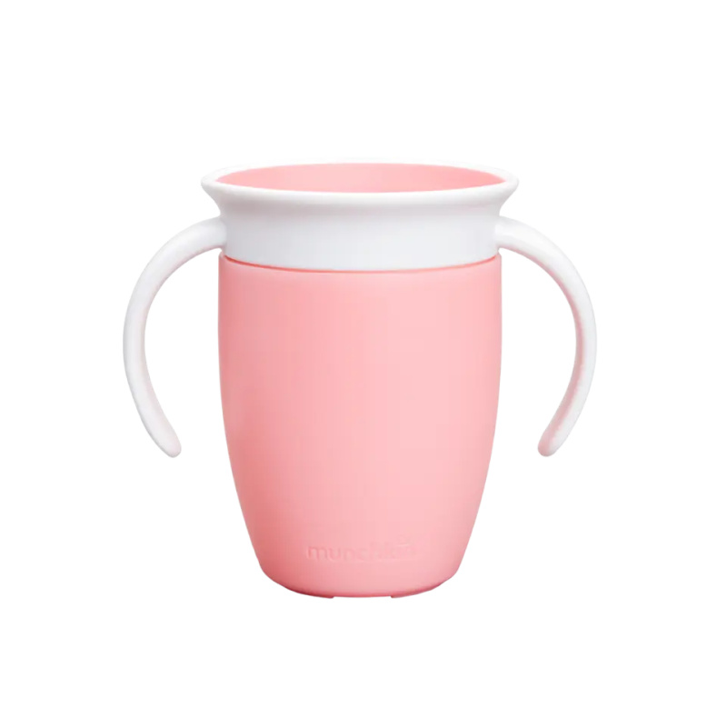 Munchkin Miracle 360° tréninkový hrnek s držadly Pink 6 m+ 207 ml