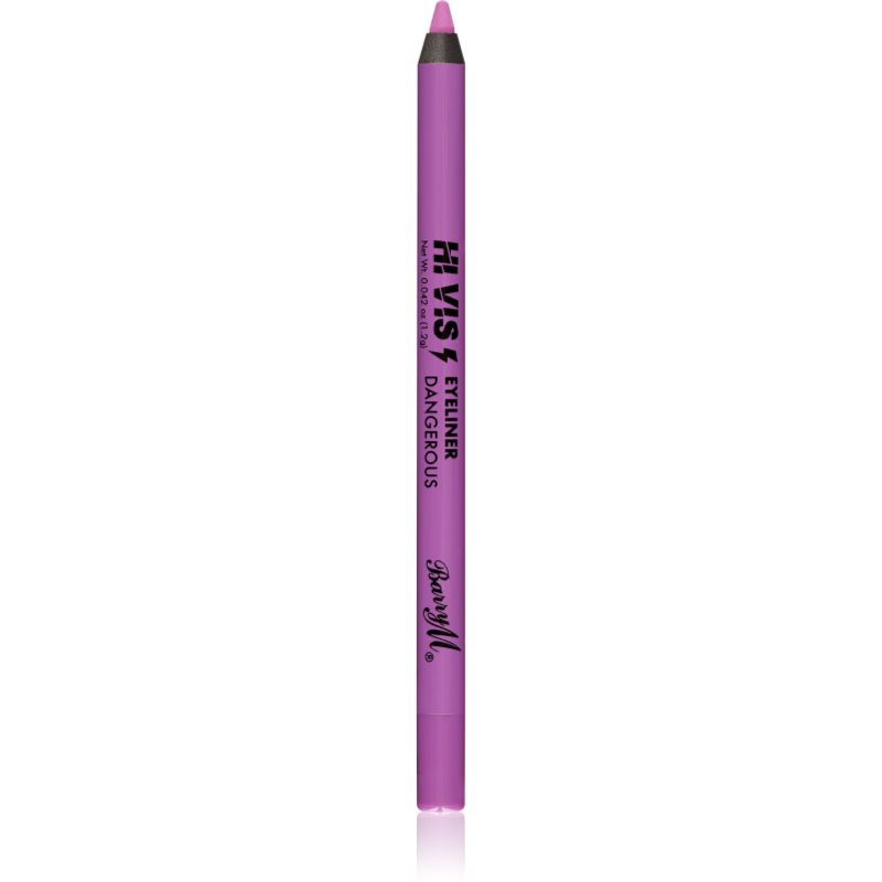 Barry M Hi Vis Neon voděodolná tužka na oči odstín Dangerous 1,2 g