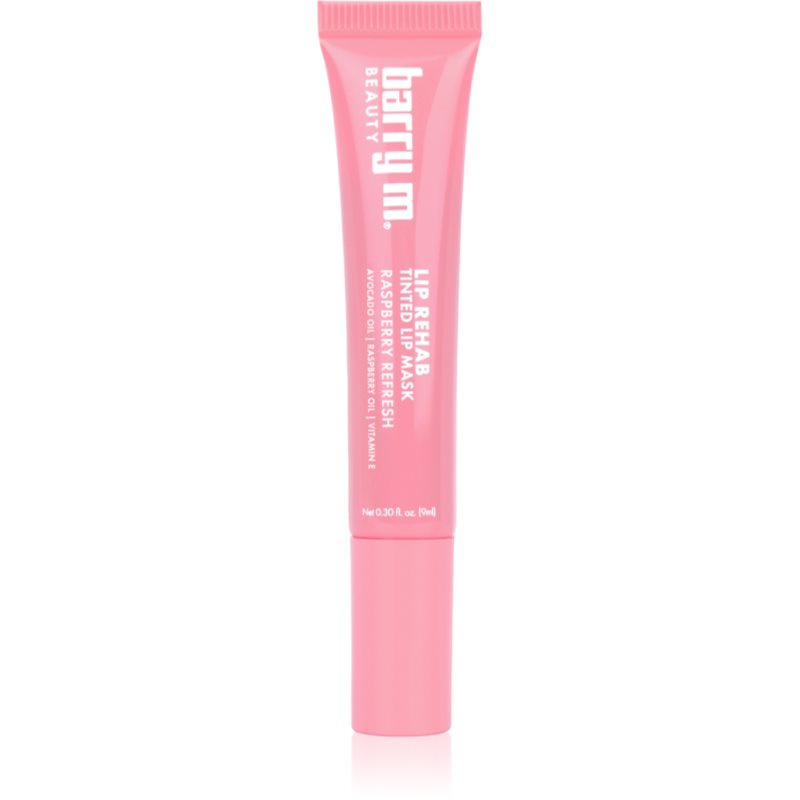 Barry M Lip Rehab vyživující tónovací maska na rty odstín Raspberry Refresh 10 ml