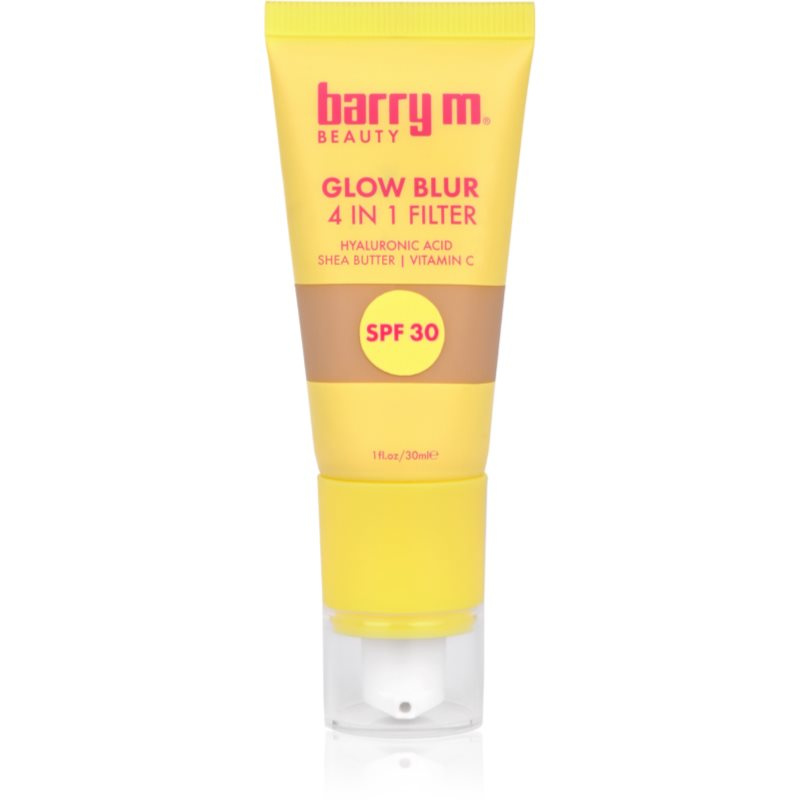 Barry M Glow Blur rozjasňující báze SPF 30 odstín Light 30 ml