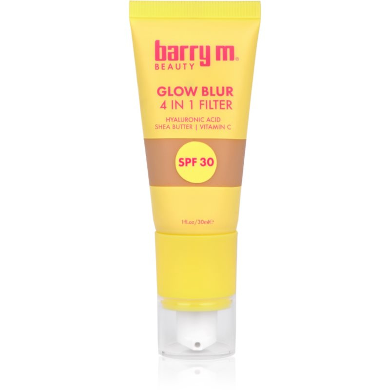 Barry M Glow Blur rozjasňující báze SPF 30 odstín Medium 30 ml