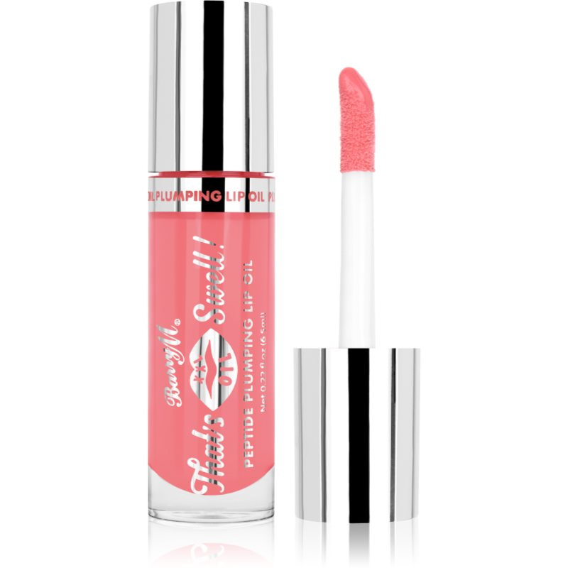 Barry M That's Swell! Peptide Plumping Lip Oil olej na rty pro objem odstín Rose Radiance 6.5 ml