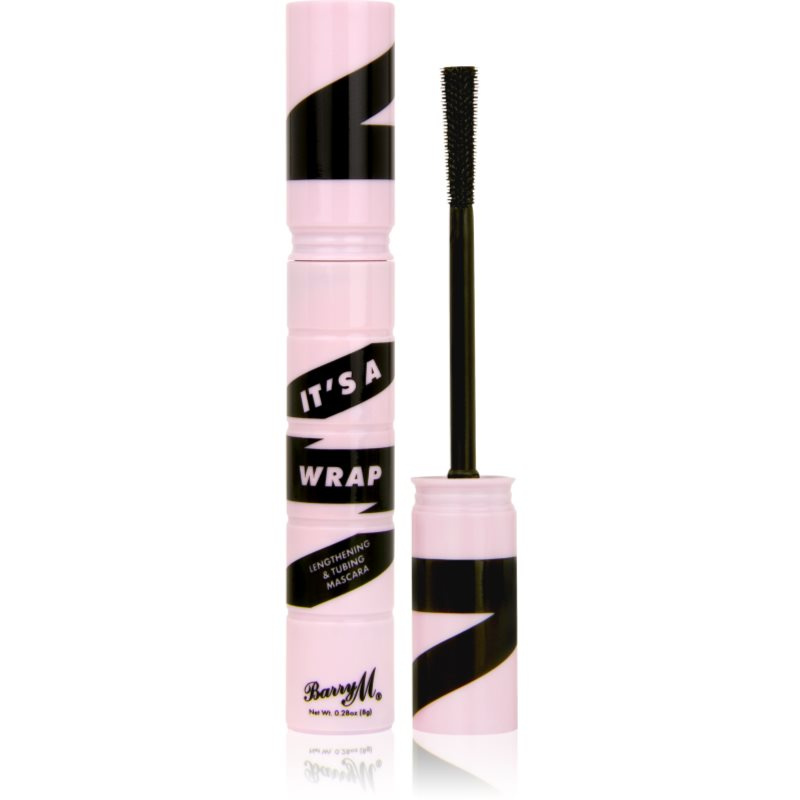 Barry M It's A Wrap objemová a prodlužující řasenka odstín Black 8 g