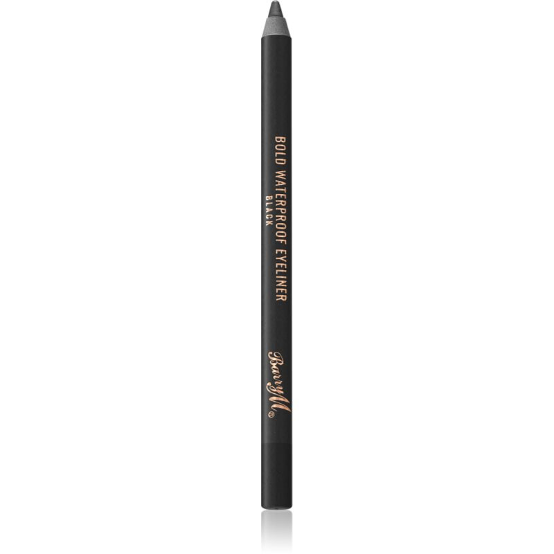 Barry M Bold Waterproof Eyeliner voděodolná tužka na oči odstín Black 1,2 g