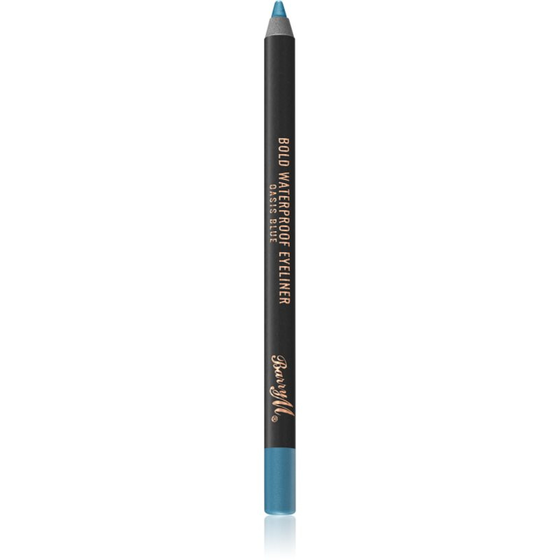 Barry M Bold Waterproof Eyeliner voděodolná tužka na oči odstín Oasis Blue 1,2 g